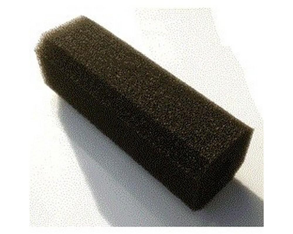 Black foam cartridges (12″x 4″x 4″)”