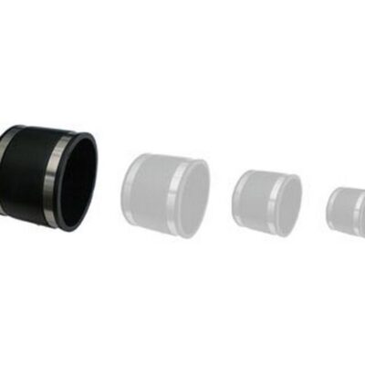 4" Connector with Clips (Flexible)