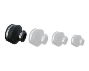 6"-4" Reducing Connector with clips (Flexible)