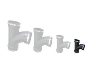 1.5" Inch Tee with Clips (Flexible)