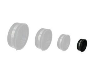 1.5" End Cap with Clips (Flexible)