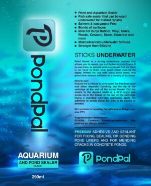 PondPal - Underwater Pond Sealer - Black 290ml - Image 3