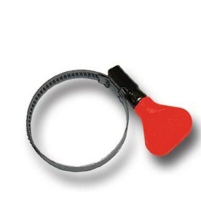 1.5" Inch Hose Clips (Red)