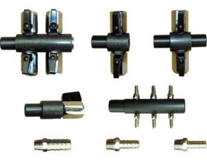 4 Way 3/8 Hosetail Medo 100+120 (inc tails)"