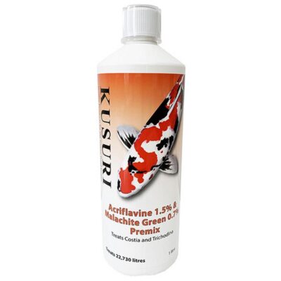 Kusuri Acriflavin and Malachite Pre-Mix 1ltr