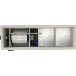 Filtreau combi-AFTER Drum Filter incl. UVC (Pumpfed) Int. rinsepump - Image 4