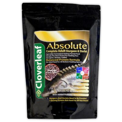 Cloverleaf Sturgeon / Sterlet (Sinking) food 4.5mm 3kg