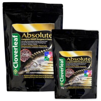 Cloverleaf Sturgeon / Sterlet (Sinking) food 4.5mm 1kg