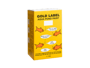 Gold Label Pond Paint Black 1ltr