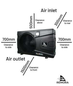 Remora i-12 Inverter Heat pump (with Wi-Fi) - Image 2