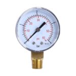 Pressure gauge for EB filters