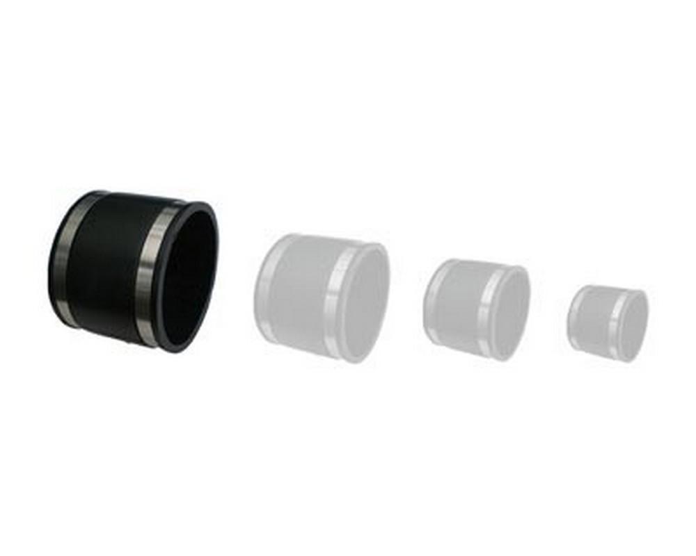 4″ Connector with Clips (Flexible)