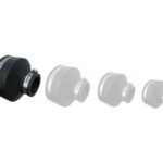 6"-4" Reducing Connector with clips (Flexible)