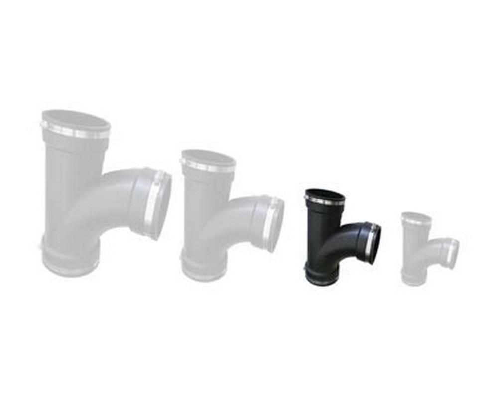 2″ Tee with Clips (Flexible)