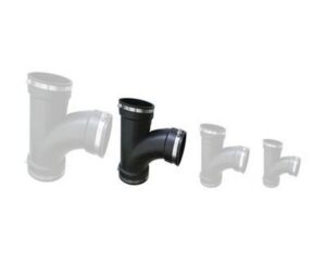 3" Tee With Clips (Flexible)