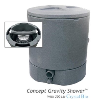 Concept Gravity Shower inc 200L C.Bio