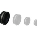 4" End Cap with Clips (Flexible)