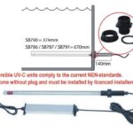 Replacement lamp for T5 Submersible 75W UVC