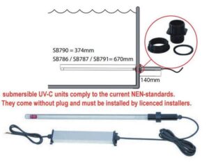 T5 Submersible 40W UVC