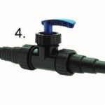 1.5" Inch Oase Flow regulator with Hose Tails