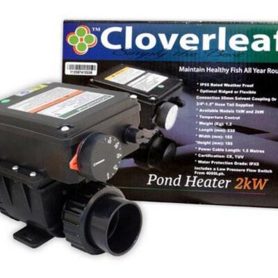 Cloverleaf 1kW Heater Digital Stainless body