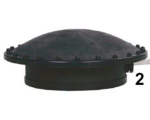 Free-Standing Bottom aeration dome (pic 2)