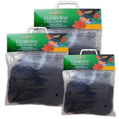 Blagdon Fine Black cover net in carry bag 6 x 5m