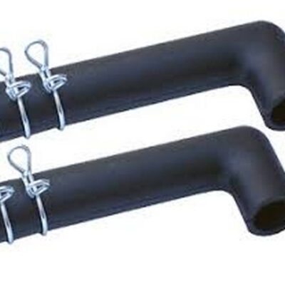 Rubber connecting piece for use with manifolds