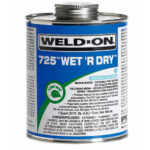 Weld-On Wet R Dry Solvent Weld Glue 500ml