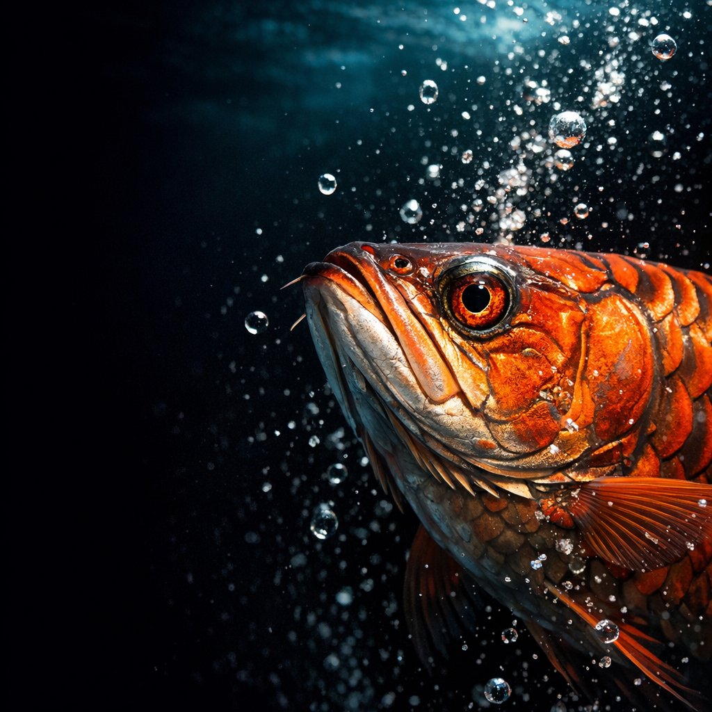 Rare Arowana fish
