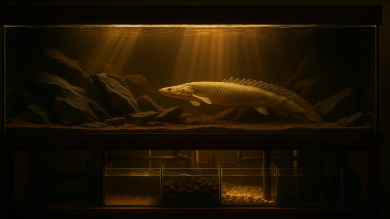 Aquarium Filtration for Large Predator Tanks: Sizing Canisters, Sumps & Turnover Rates for UK Monster-Fish Keepers