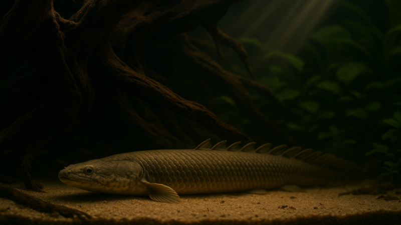 Polypterus senegalus (Senegal Bichir) Complete Care Guide: Tank Size, Water Parameters, Diet & Tank Mates for UK Keepers