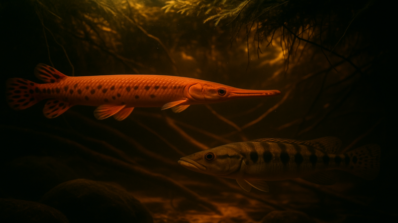 Feeding Large Predator Fish: Live, Frozen & Pellet Diets for Gars, Pike Cichlids & Bichirs